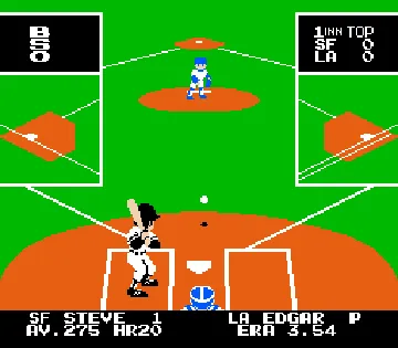 Bad News Baseball (USA) screen shot game playing